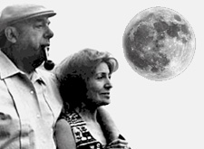 A Capri li spos� la luna piena