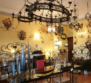 Handcrafted wrought iron Hotel