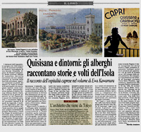 Quisisana e dintorni: gli alberghi raccontano storie e volti dell'Isola
